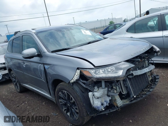 2018 Mitsubishi Outlander SEL z VIN JA4J24A58JZ058655, wystawiony jako IAAI lot #42569775 z przebiegiem 111 370 mil mil oraz . Historia ofert i sprzedaży dostępna na DreamBid. Obrazek 1.