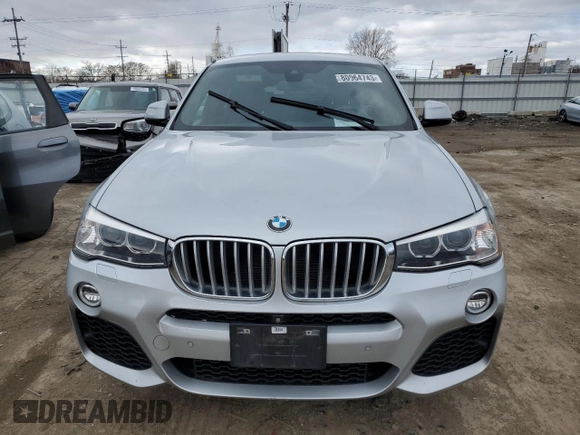 2016 BMW X4 xDrive28i with VIN 5UXXW3C5XG0R22015, listed as a Copart auction lot 80964743 with 42,919 mi miles. Bid and sale history available at carsss.com. Image 5.