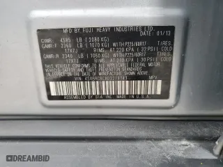 2013 Subaru Outback 2.5i Premium with VIN 4S4BRCBC8D3279141, listed as a Copart auction lot 82776914 with 157,962 mi miles and Salvage Title. Bid and sale history available at carsss.com. Image 15.