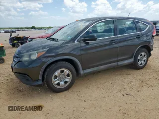 2013 Honda CR-V LX with VIN 5J6RM3H37DL034480, listed as a Copart auction lot 62726655 with 154,722 mi miles and Salvage title. Bid and sale history available at DreamBid. Image 1.