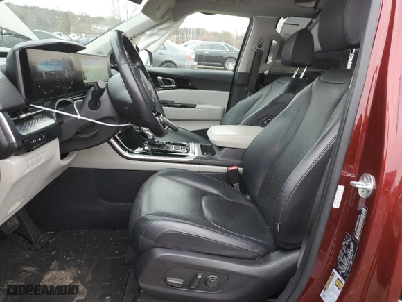 2022 Kia Carnival SX with VIN KNDNE5H38N6082731, listed as a Copart auction lot 85061144 with 52,334 mi miles and Salvage Title. Bid and sale history available at carsss.com. Image 7.