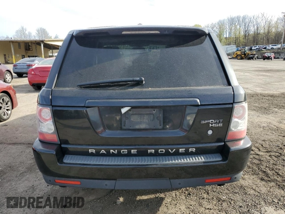 2010 Land Rover Range Rover Sport HSE with VIN SALSF2D46AA217864, listed as a Copart auction lot 54262095 with 178,813 mi miles and Clean title. Bid and sale history available at DreamBid. Image 6.