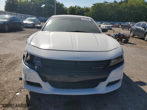 2019 Dodge Charger SXT with VIN 2C3CDXBGXKH745295, listed as a Copart auction lot 71312284 with 107,943 mi miles and Salvage Title. Bid and sale history available at carsss.com. Image 5.