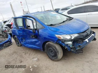 2017 Honda Fit LX with VIN JHMGK5H52HS022182, listed as a IAAI auction lot 41209787 with 63,460 mi miles. Bid and sale history available at carsss.com. Image 1.