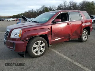 2017 GMC Terrain SLE with VIN 2GKFLSEK8H6249662, listed as a Copart auction lot 79162344 with 47,580 mi miles and Salvage Title. Bid and sale history available at carsss.com. Image 1.