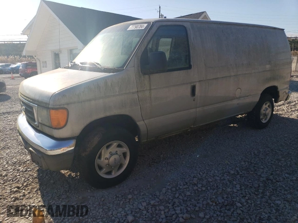 2007 Ford Econoline Cargo Commercial with VIN 1FTNE14W37DA88556, listed as a Copart auction lot 84121524 with 77,702 mi miles and Clean Title. Bid and sale history available at DreamBid. Image 1.