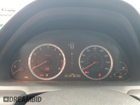 2011 Honda Accord EX-L z VIN 1HGCP3F82BA010275, wystawiony jako Copart lot #63698715 z przebiegiem 150 103 mil mil oraz Czysty tytuł • Clean title. Historia ofert i sprzedaży dostępna na DreamBid. Obrazek 9.