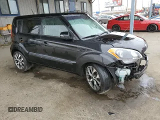 2012 Kia Soul + with VIN KNDJT2A60C7374971, listed as a Copart auction lot 53370265 with 169,608 mi miles and Salvage Title. Bid and sale history available at DreamBid. Image 4.