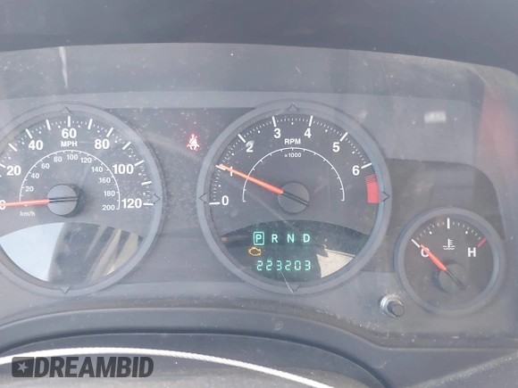 2007 Jeep Compass Sport with VIN 1J8FT47W57D119595, listed as a IAAI auction lot 41782027 with 223,203 mi miles. Bid and sale history available at carsss.com. Image 7.
