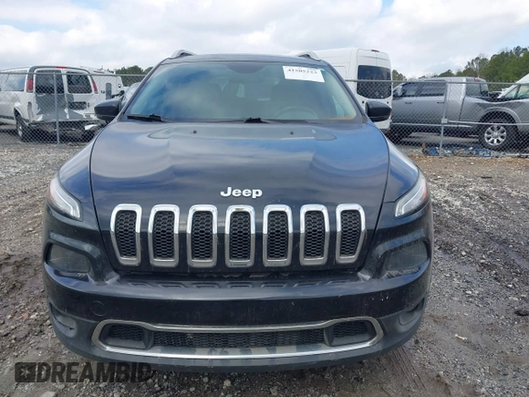 2014 Jeep Cherokee Limited with VIN 1C4PJLDB2EW173791, listed as a IAAI auction lot 41505223 with 167,848 mi miles. Bid and sale history available at carsss.com. Image 12.