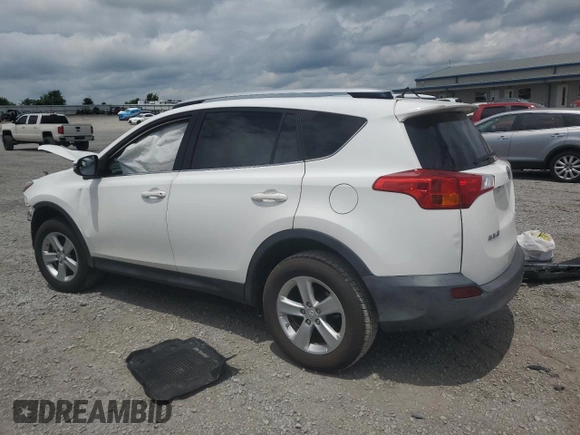2013 Toyota RAV4 XLE with VIN JTMWFREV7D5006033, listed as a Copart auction lot 59340545 with Not provided miles and Salvage title. Bid and sale history available at DreamBid. Image 2.