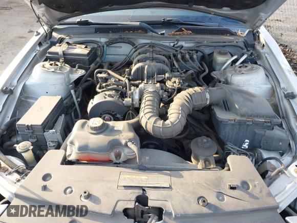 2005 Ford Mustang Deluxe with VIN 1ZVFT80N955140082, listed as a IAAI auction lot 41711933 with 88,633 mi miles. Bid and sale history available at carsss.com. Image 10.