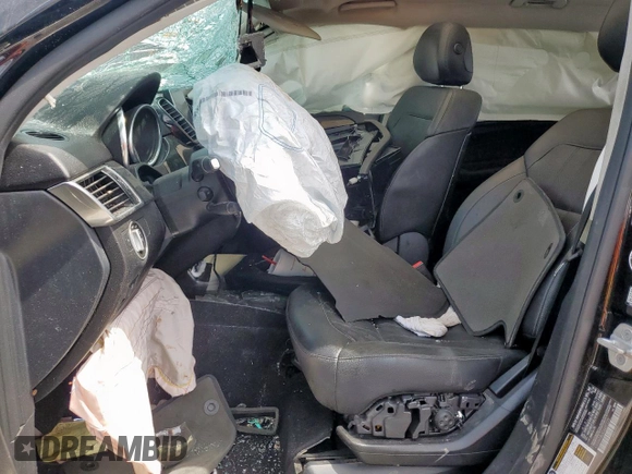 2016 Mercedes-Benz GLE 350 with VIN 4JGDA5JB3GA697255, listed as a Copart auction lot 56719985 with Not provided miles and Salvage title. Bid and sale history available at DreamBid. Image 7.