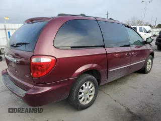 2001 Chrysler Town & Country LXi with VIN 2C8GP54L71R217272, listed as a Copart auction lot 47755345 with Not Provided miles and Salvage Title. Bid and sale history available at DreamBid. Image 3.