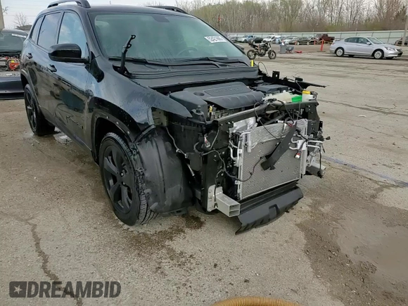 2019 Jeep Cherokee Latitude Plus with VIN 1C4PJLLBXKD339368, listed as a Copart auction lot 52421605 with 48,221 mi miles and Salvage Title. Bid and sale history available at carsss.com. Image 15.