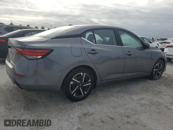 2024 Nissan Sentra SV with VIN 3N1AB8CV8RY251360, listed as a Copart auction lot 46095095 with Not Provided miles and Non Repairable. Bid and sale history available at DreamBid. Image 3.