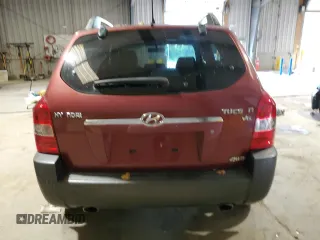 2005 Hyundai Tucson GLS with VIN KM8JN72D45U127165, listed as a Copart auction lot 64548104 with 127,234 mi miles and Salvage Title. Bid and sale history available at carsss.com. Image 6.