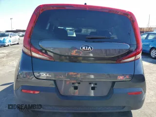 2020 Kia Soul S with VIN KNDJ23AUXL7716918, listed as a Copart auction lot 48226025 with 65,249 mi miles and Salvage Title. Bid and sale history available at DreamBid. Image 6.