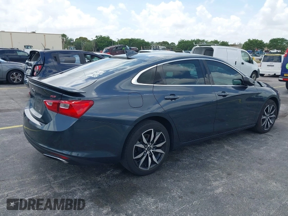 2020 Chevrolet Malibu RS with VIN 1G1ZG5ST5LF143947, listed as a IAAI auction lot 41935033 with 39,872 mi miles and . Bid and sale history available at DreamBid. Image 4.