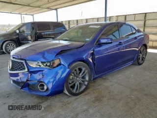 2018 Acura TLX w/A-SPEC Pkg with VIN 19UUB2F6XJA012009, listed as a Copart auction lot 61242705 with 125,291 mi miles and Salvage title. Bid and sale history available at DreamBid. Image 1.