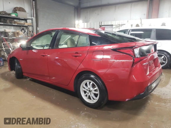2019 Toyota Prius L Eco z VIN JTDKARFUXK3075083, wystawiony jako Copart lot #43968505 z przebiegiem 72 396 mil mil oraz Szkoda całkowita • Salvage title. Historia ofert i sprzedaży dostępna na DreamBid. Obrazek 2.
