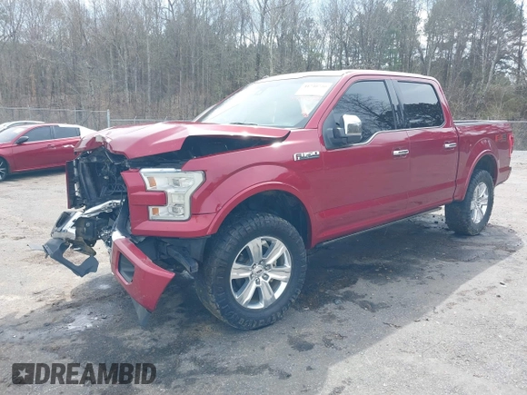 2017 Ford F-150 XL with VIN 1FTEW1EF2HFA96889, listed as a IAAI auction lot 41740720 with 78,543 mi miles. Bid and sale history available at carsss.com. Image 2.