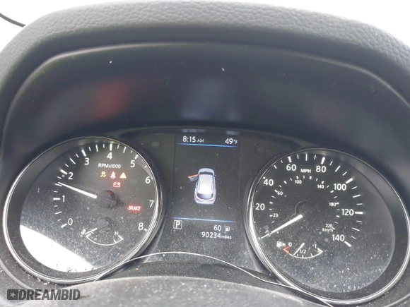 2020 Nissan Rogue Sport SL with VIN JN1BJ1CW8LW644622, listed as a IAAI auction lot 41829132 with 90,234 mi miles. Bid and sale history available at carsss.com. Image 7.