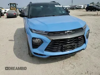 2023 Chevrolet TrailBlazer RS with VIN KL79MTSL2PB143953, listed as a Copart auction lot 49394705 with 16,458 mi miles and Salvage Title. Bid and sale history available at DreamBid. Image 12.