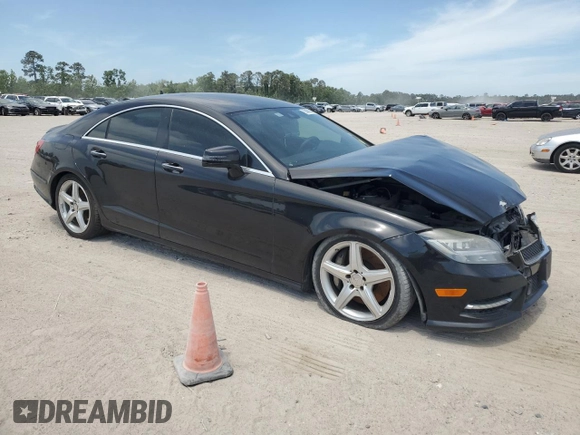 2014 Mercedes-Benz CLS-Class CLS 550 with VIN WDDLJ7DB1EA089938, listed as a Copart auction lot 53686345 with 173,711 mi miles and Clean Title. Bid and sale history available at carsss.com. Image 4.