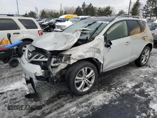 2013 Nissan Murano S with VIN JN8AZ1MW3DW321116, listed as a Copart auction lot 41614405 with 0 mi miles and Salvage Title. Bid and sale history available at carsss.com. Image 1.