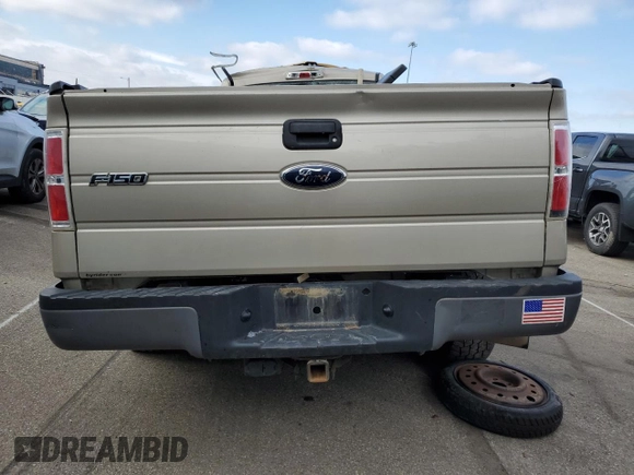 2009 Ford F-150 XL with VIN 1FTRF12839KB31956, listed as a Copart auction lot 80863924 with 0 mi miles and Salvage Title. Bid and sale history available at carsss.com. Image 6.