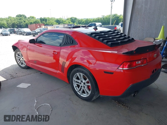 2014 Chevrolet Camaro LT with VIN 2G1FB1E38E9269513, listed as a IAAI auction lot 42624476 with Not provided miles and . Bid and sale history available at DreamBid. Image 3.