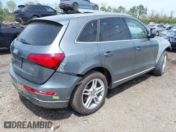 2014 Audi Q5 Premium Plus with VIN WA1LFAFP2EA060718, listed as a IAAI auction lot 42161099 with 122,914 mi miles and . Bid and sale history available at DreamBid. Image 4.