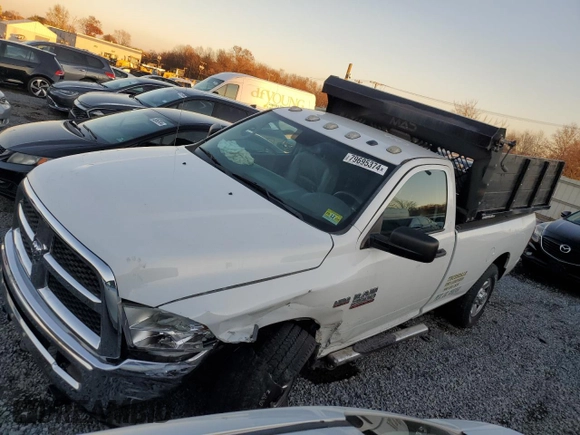 2016 Ram 2500 Tradesman with VIN 3C6LR5AT9GG187566, listed as a Copart auction lot 79695374 with 33,790 mi miles and Salvage title. Bid and sale history available at DreamBid. Image 1.