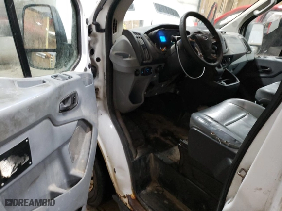 2017 Ford Transit Van with VIN 1FTYR2XMXHKA69906, listed as a Copart auction lot 85126754 with 261,708 mi miles and Salvage Title. Bid and sale history available at carsss.com. Image 8.