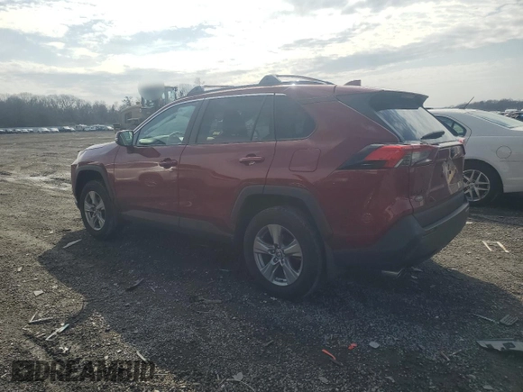 2024 Toyota RAV4 XLE with VIN 2T3P1RFVXRW466952, listed as a Copart auction lot 53199425 with 9,429 mi miles and Salvage Title. Bid and sale history available at carsss.com. Image 2.