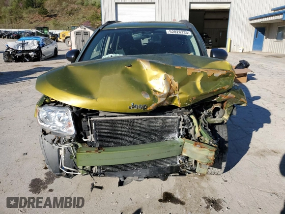 2012 Jeep Compass Latitude with VIN 1C4NJDEB6CD630669, listed as a Copart auction lot 52028235 with 124,123 mi miles and Salvage Title. Bid and sale history available at DreamBid. Image 5.