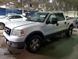 2005 Ford F-150 XLT with VIN 1FTPW14585KD55681, listed as a Copart auction lot 51091235 with 215,762 mi miles and Clean Title. Bid and sale history available at carsss.com. Image 1.
