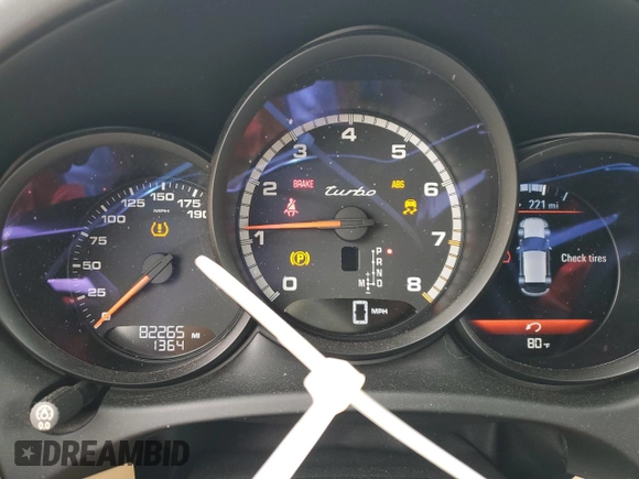 2017 Porsche Macan Turbo с VIN WP1AF2A57HLB60670, выставлен на аукционе Copart как лот 49687025 с пробегом 82 265 миль миль и Списание • Salvage title. История ставок и продаж доступна на DreamBid. Изображение 9.