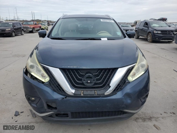 2015 Nissan Murano SL with VIN 5N1AZ2MG6FN289499, listed as a Copart auction lot 88037545 with 170,337 mi miles and Salvage Title. Bid and sale history available at carsss.com. Image 5.