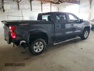 2021 Chevrolet Silverado 1500 LT with VIN 1GCUYDED8MZ394782, listed as a Copart auction lot 51107325 with 84,362 mi miles and Salvage Title. Bid and sale history available at DreamBid. Image 3.