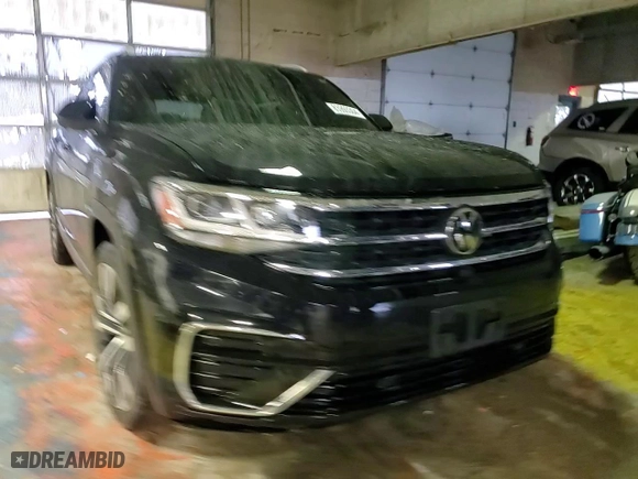 2021 Volkswagen Atlas Cross Sport 3.6L V6 SEL Premium R-Line with VIN 1V2FE2CA9MC232921, listed as a Copart auction lot 83993304 with 48,077 mi miles and Salvage Title. Bid and sale history available at carsss.com. Image 11.