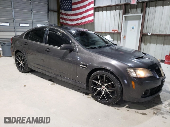 2009 Pontiac G8 with VIN 6G2ER57739L166348, listed as a Copart auction lot 80236944 with 192,130 mi miles and Salvage Title. Bid and sale history available at carsss.com. Image 4.