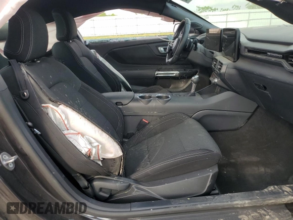 2024 Ford Mustang GT with VIN 1FA6P8CF2R5412592, listed as a Copart auction lot 53701845 with 6,263 mi miles and Salvage Title. Bid and sale history available at DreamBid. Image 7.