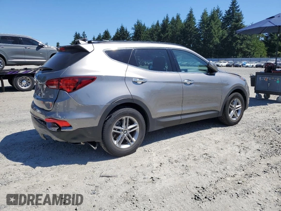 2018 Hyundai Santa Fe 2.4L with VIN 5NMZUDLB7JH106169, listed as a Copart auction lot 64465735 with 21,564 mi miles and Salvage title. Bid and sale history available at DreamBid. Image 3.
