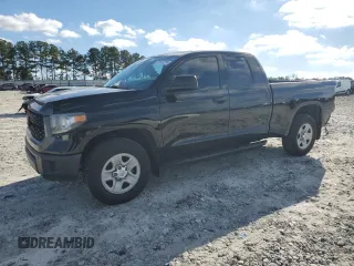 2018 Toyota Tundra 2WD SR with VIN 5TFRM5F17JX125966, listed as a Copart auction lot 79107274 with 130,567 mi miles and Salvage Title. Bid and sale history available at carsss.com. Image 1.