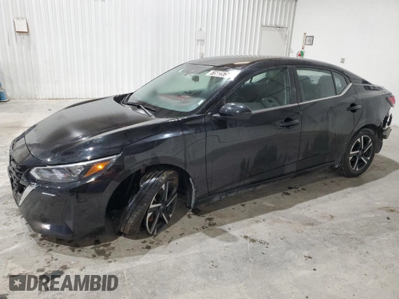 2024 Nissan Sentra SV with VIN 3N1AB8CV4RY251873, listed as a Copart auction lot 61502575 with 24,031 mi miles and Clean title. Bid and sale history available at DreamBid. Image 1.