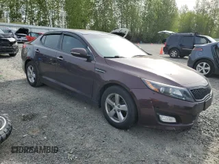 2015 Kia Optima LX with VIN 5XXGM4A72FG352039, listed as a Copart auction lot 54648345 with 126,898 mi miles and Salvage Title. Bid and sale history available at carsss.com. Image 4.