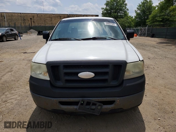 2007 Ford F-150 XL with VIN 1FTRF122X7NA00997, listed as a Copart auction lot 59664585 with 295,172 mi miles and Salvage title. Bid and sale history available at DreamBid. Image 5.