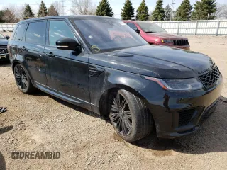 2018 Land Rover Range Rover Sport HSE Dynamic with VIN SALWV2SVXJA413869, listed as a Copart auction lot 46270283 with 80,027 mi miles and Salvage Title. Bid and sale history available at carsss.com. Image 4.